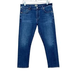 Citizens of Humanity Emerson Slim Boyfriend Jeans Button Fly Ankle Women's 29